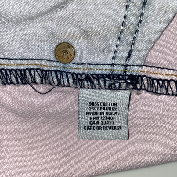 WildFox wild fox cutoffs cut off denim Jean shorts 26 pink - Picture 8 of 8